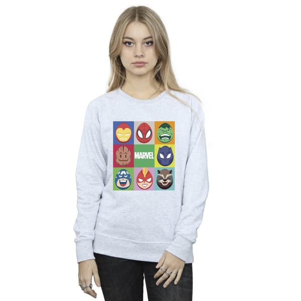Marvel Sweatshirt med påskägg för kvinnor/damer