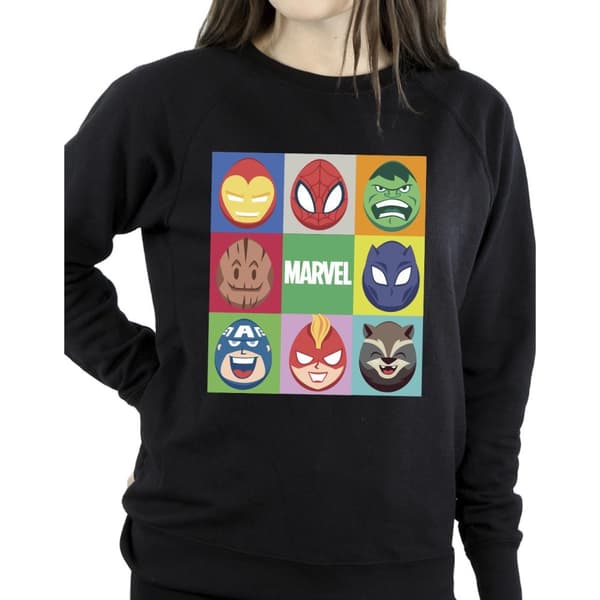 Marvel Womens/Ladies Easter Eggs Sweatshirt
