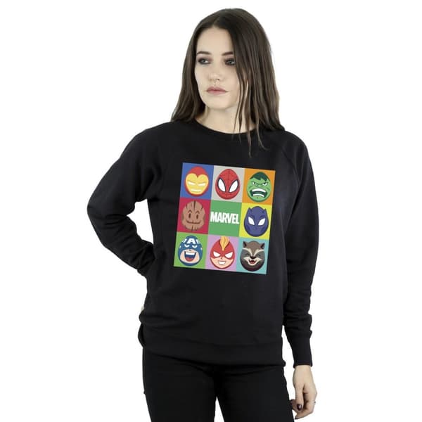 Marvel Womens/Ladies Easter Eggs Sweatshirt