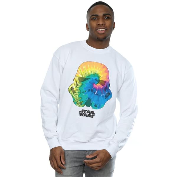Star Wars Mens Stormtrooper Jupiter Helmet Sweatshirt