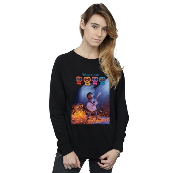 Disney Sweatshirt med gitarrspelande Coco Miguel - dam/dam