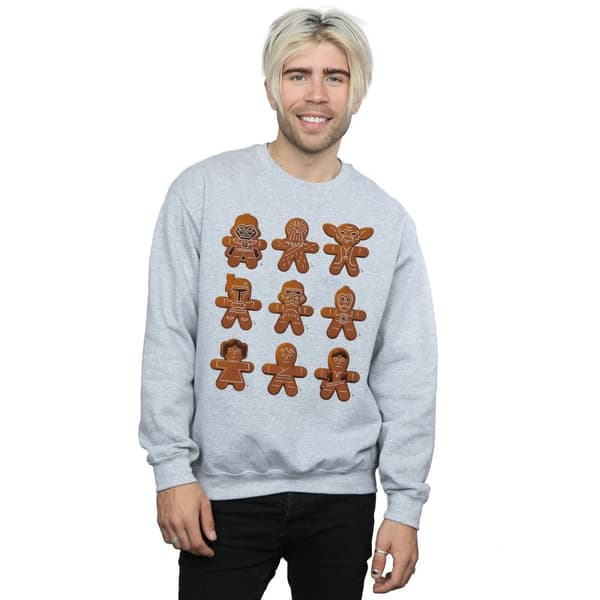 Star Wars Sweatshirt med pepparkakor - jul för herrar