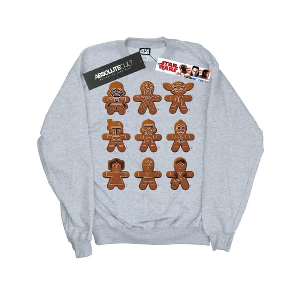 Star Wars Sweatshirt med pepparkakor - jul för herrar