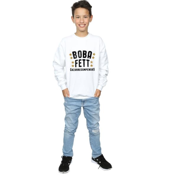 Star Wars Boys Boba Fett Legends Tribute Sweatshirt