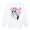 Miniatyrbild 1 av 4: Disney Dam/Tjej Cruella De Vil Sweatshirt med krage