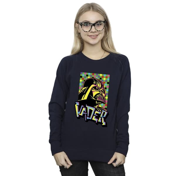 Star Wars Womens/Ladies Vader Graffiti Pop Art Sweatshirt