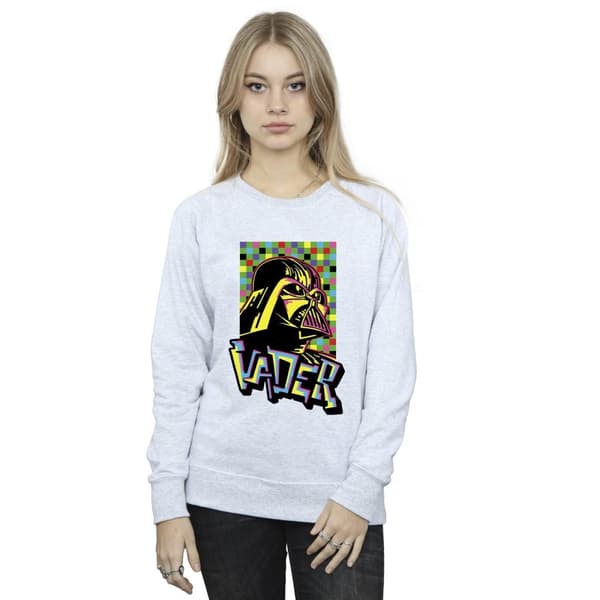 Star Wars Womens/Ladies Vader Graffiti Pop Art Sweatshirt