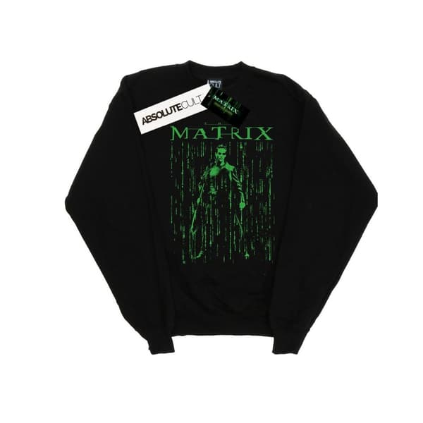 The Matrix Womens/Ladies Neo Neon Sweatshirt