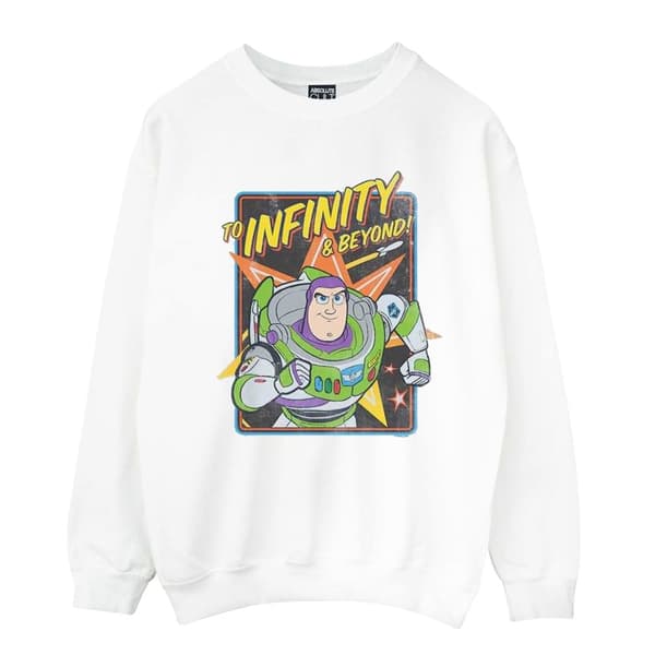 Disney Girls Toy Story 4 Buzz To Infinity Sweatshirt