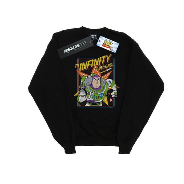 Disney Girls Toy Story 4 Buzz To Infinity Sweatshirt
