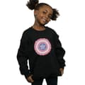 Pikkukuva 3 / 4: Marvel Girls Captain America Flowers Shield Sweatshirt