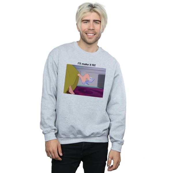 Disney Princess Mens I´ll Make It Fit Sweatshirt