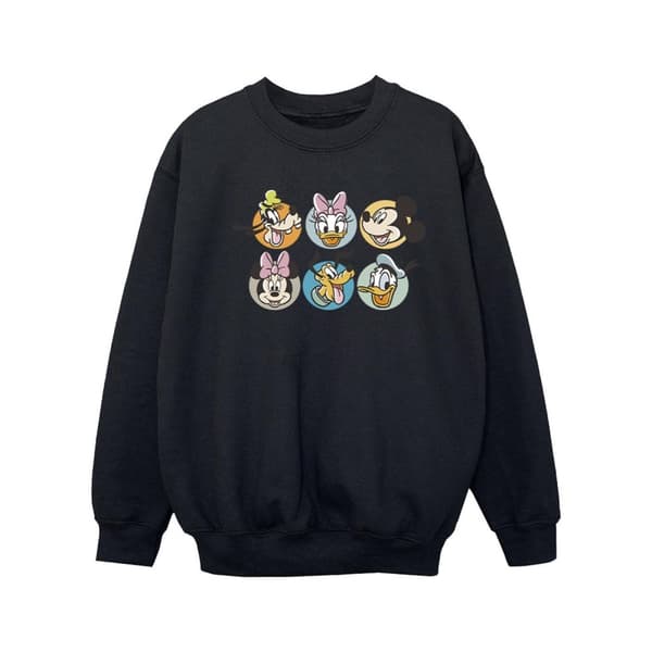 Disney Mickey Mouse And Friends Faces-tröja för flickor