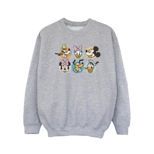 Disney Mickey Mouse And Friends Faces-tröja för flickor