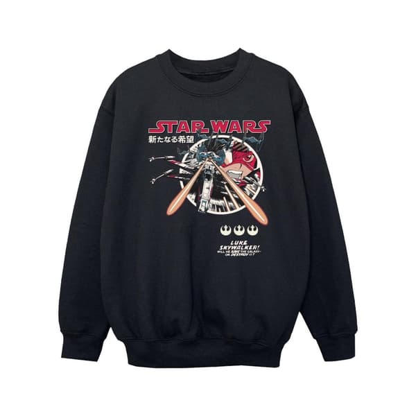 Star Wars Girls Classic Luke Manga Sweatshirt