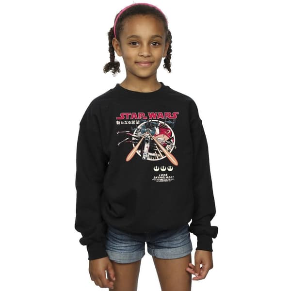 Star Wars Girls Classic Luke Manga Sweatshirt