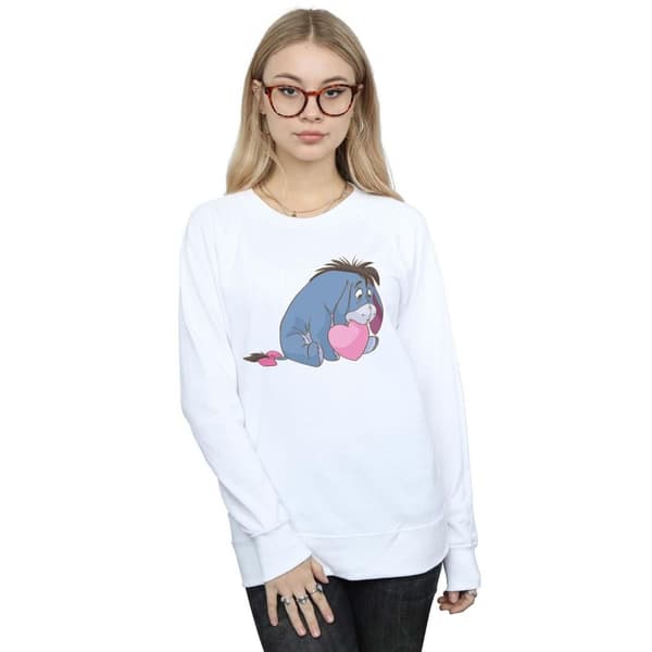 Disney Dam/kvinnor Winnie The Pooh Eeyore Mouth Sweatshirt
