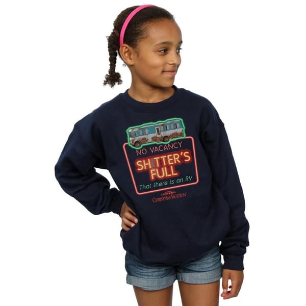 National Lampoon´s Christmas Vacation Sweatshirt för flickor No Vacancy
