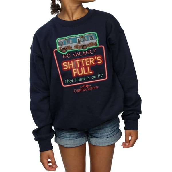 National Lampoon´s Christmas Vacation Sweatshirt för flickor No Vacancy