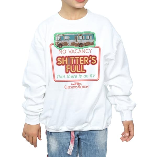 National Lampoon´s Christmas Vacation Sweatshirt för flickor No Vacancy