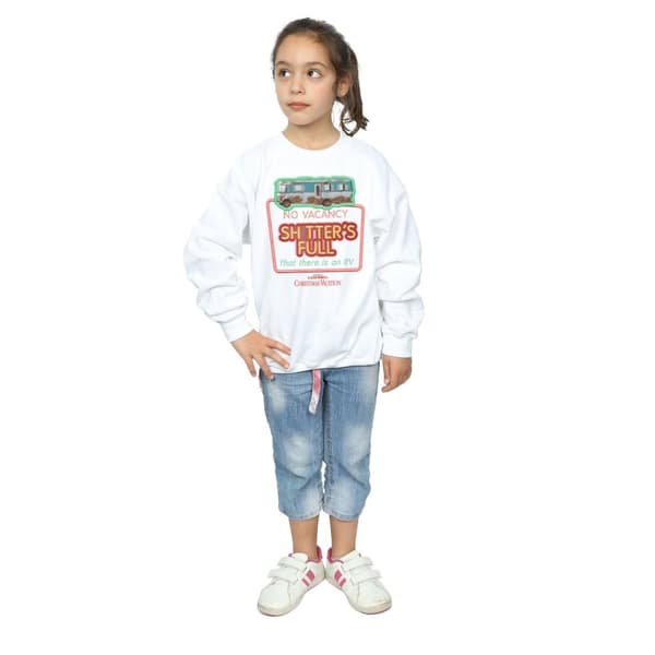National Lampoon´s Christmas Vacation Sweatshirt för flickor No Vacancy