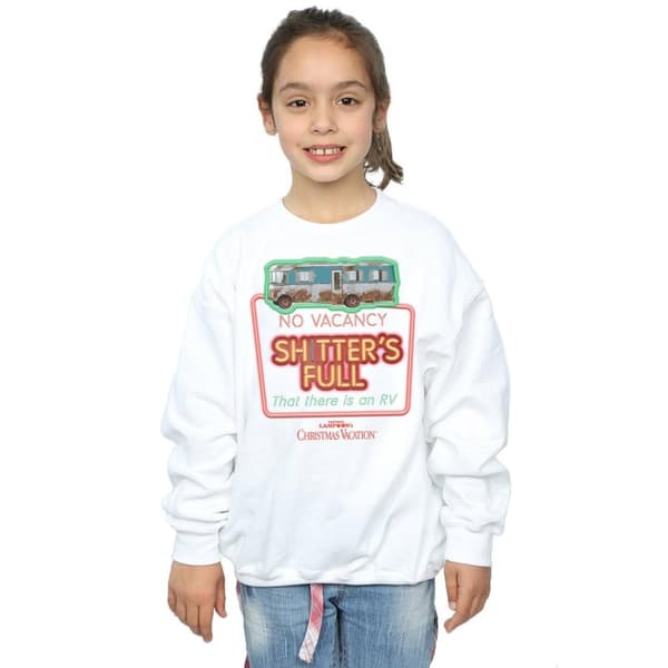 National Lampoon´s Christmas Vacation Sweatshirt för flickor No Vacancy