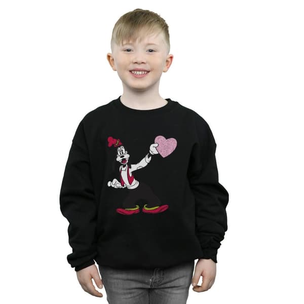 Disney Pojkar Goofy Love Heart Sweatshirt