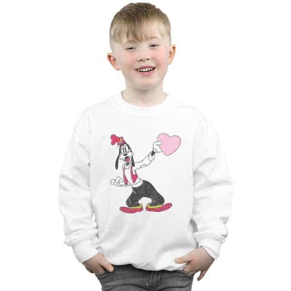 Disney Pojkar Goofy Love Heart Sweatshirt