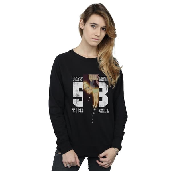 Disney Womens/Ladies Tinker Bell Neverland 53 Sweatshirt