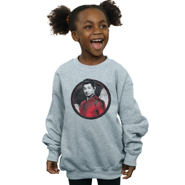 Marvel Girls Shang-Chi And The Legend Of The Ten Rings Red Ring Sweatshirt