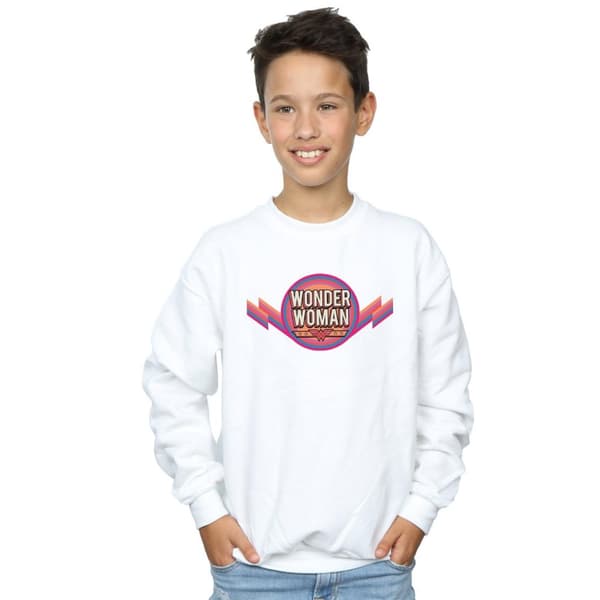 DC Comics Pojkar Wonder Woman Rainbow Logo Sweatshirt