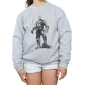 Miniatyrbild 3 av 5: Marvel Avengers Infinity War Thanos Sketch Sweatshirt för tjejer