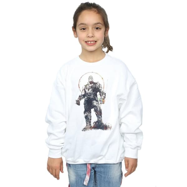 Marvel Girls Avengers Infinity War Thanos Sketch Sweatshirt