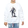 Miniatyrbild 3 av 5: Marvel Avengers Infinity War Thanos Sketch Sweatshirt för tjejer