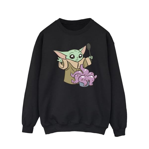 Star Wars Mens The Mandalorian Spooky Cooking Sweatshirt