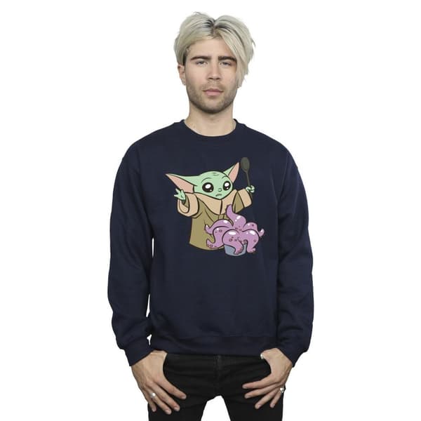 Star Wars Mens The Mandalorian Spooky Cooking Sweatshirt
