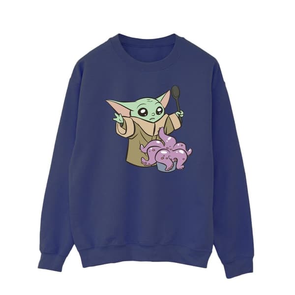 Star Wars Mens The Mandalorian Spooky Cooking Sweatshirt