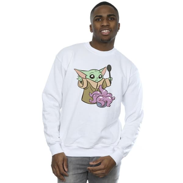 Star Wars Mens The Mandalorian Spooky Cooking Sweatshirt