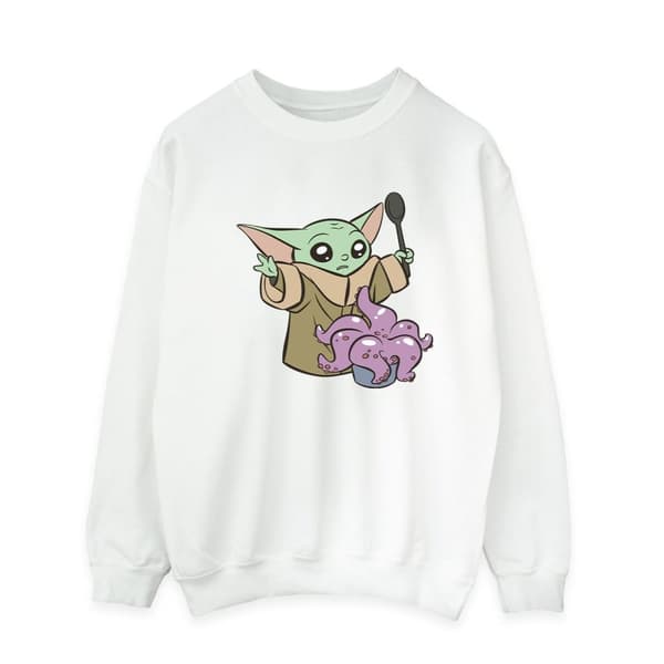 Star Wars Mens The Mandalorian Spooky Cooking Sweatshirt