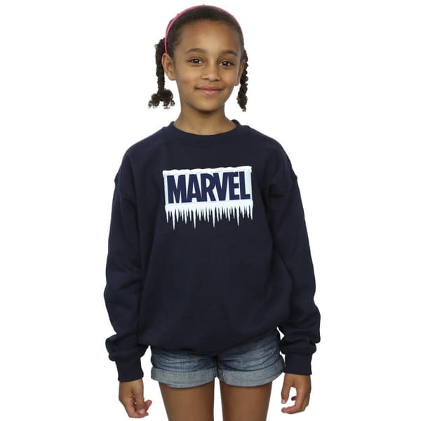 Marvel Sweatshirt med Icicle-logotyp för flickor