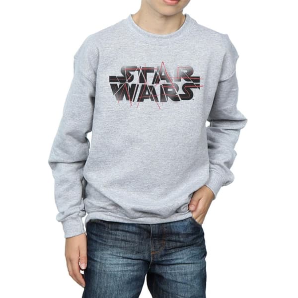 Star Wars Boys The Last Jedi Spray Logo Sweatshirt