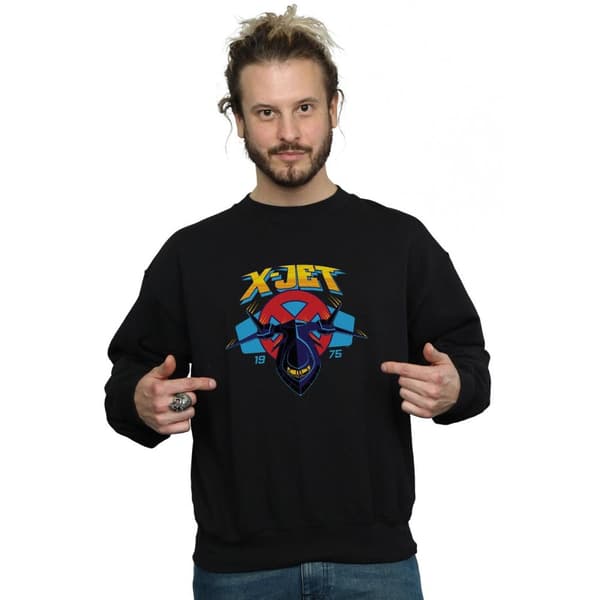 Marvel Mens X-Men X-Jet Sweatshirt