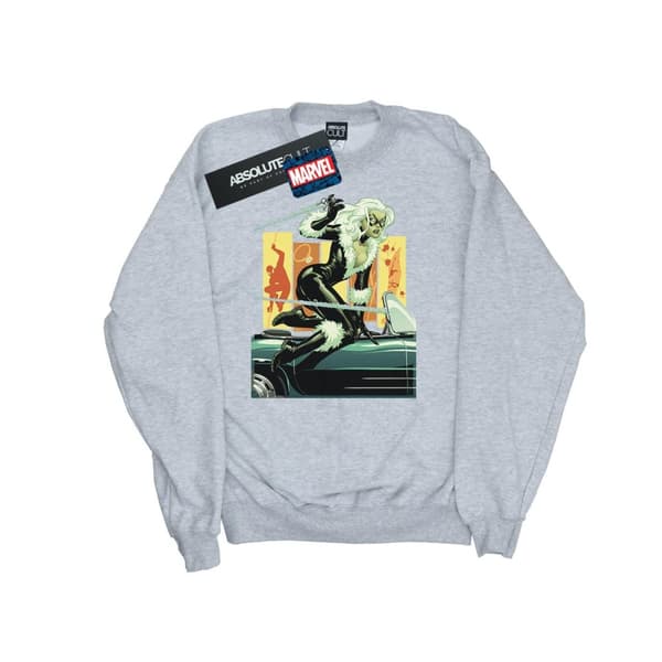 Marvel Svart katt-bil-tröja, herr