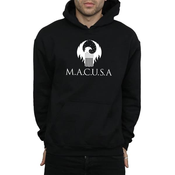 Fantastic Beasts Mens MACUSA Logo Hoodie