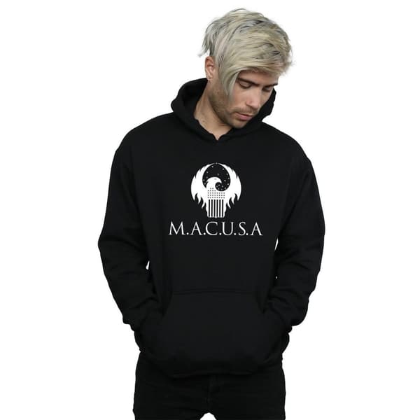 Fantastic Beasts Mens MACUSA Logo Hoodie