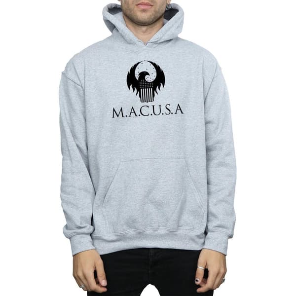 Fantastic Beasts Mens MACUSA Logo Hoodie