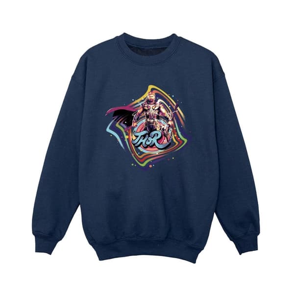 Marvel Boys Thor Love And Thunder Thor Swirl Sweatshirt