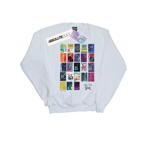 Disney Mens Soul Jazz Poster Vägg Sweatshirt