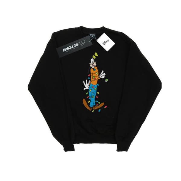Disney Dam/kvinnor Goofy Christmas Lights - Sweatshirt