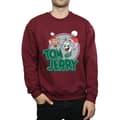 Miniatyrbilde 3 av 5: Tom And Jerry Mens Christmas Greetings Sweatshirt